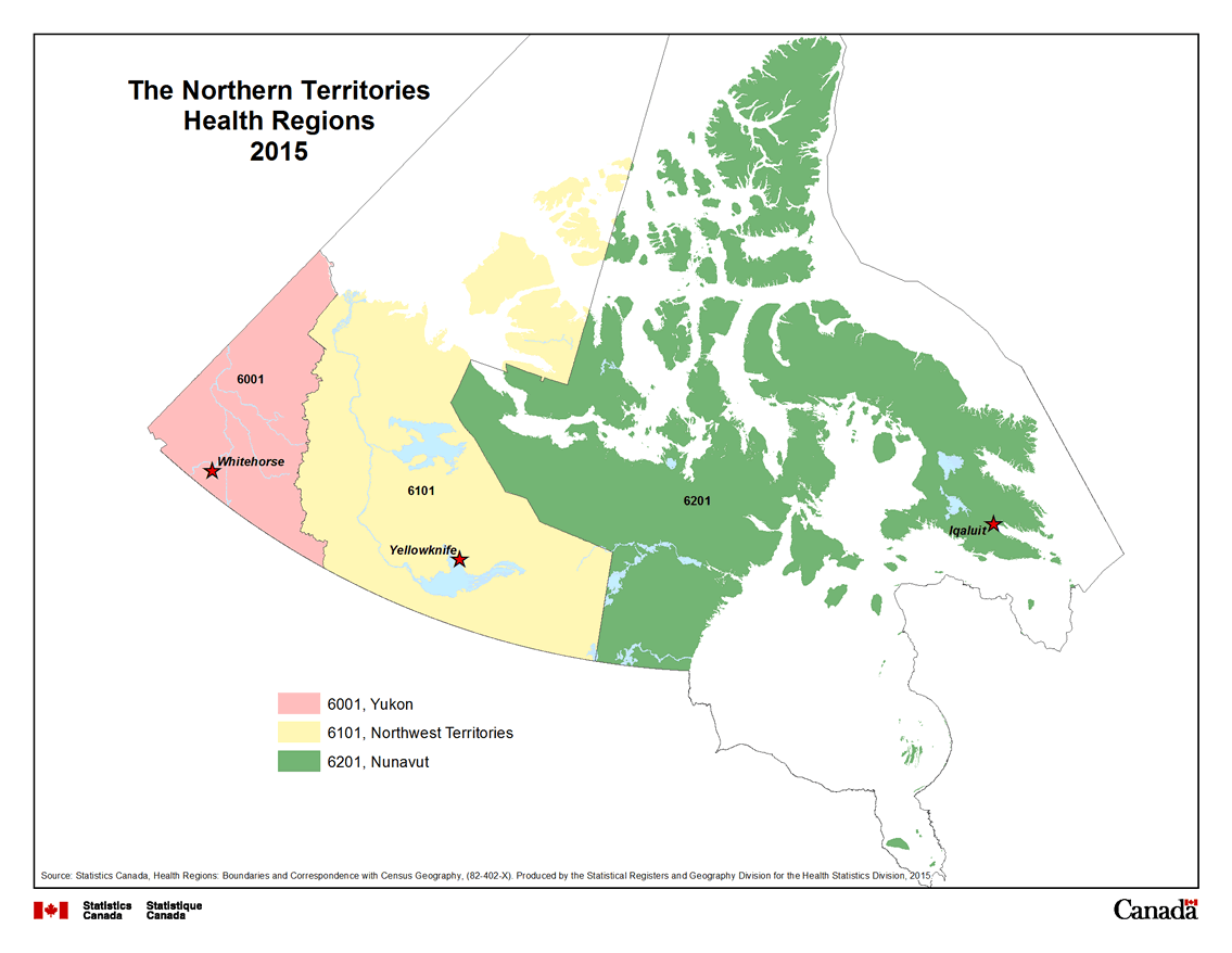 Map 13 The Northern Territories Health Regions, 2015