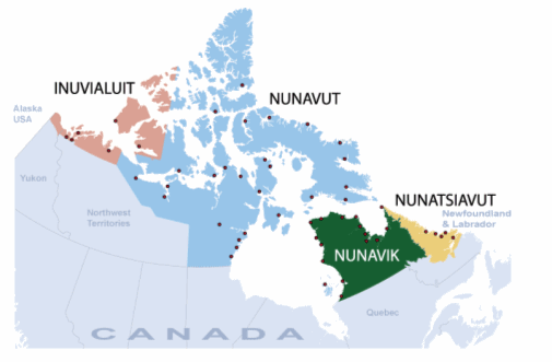 Inuit regions