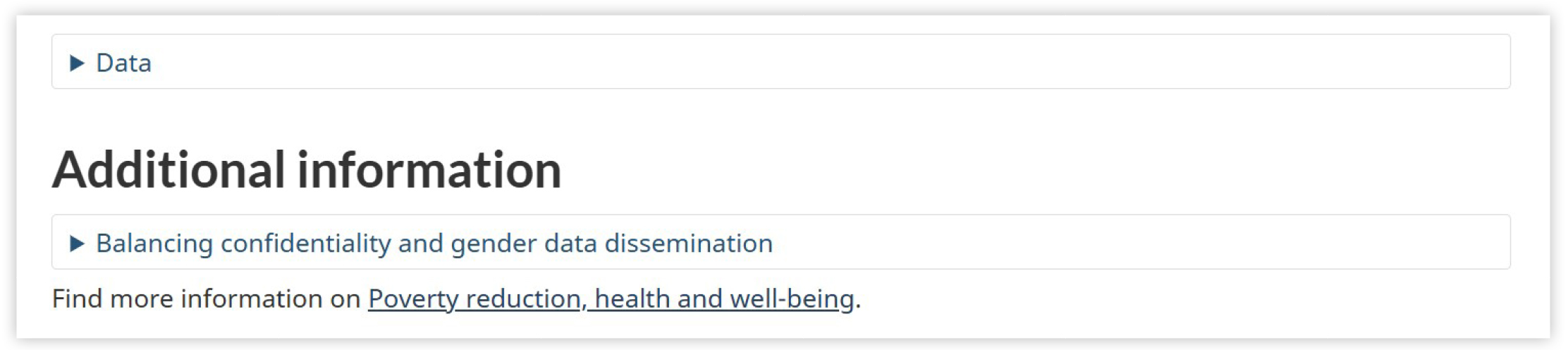 Figure 4 - Additional information