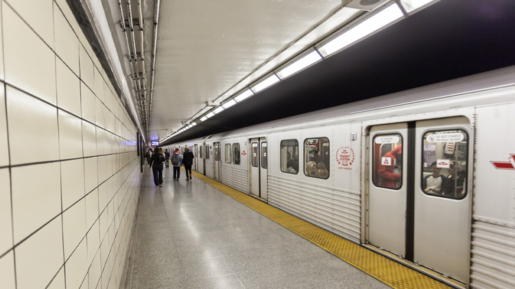 Métro de Toronto.
