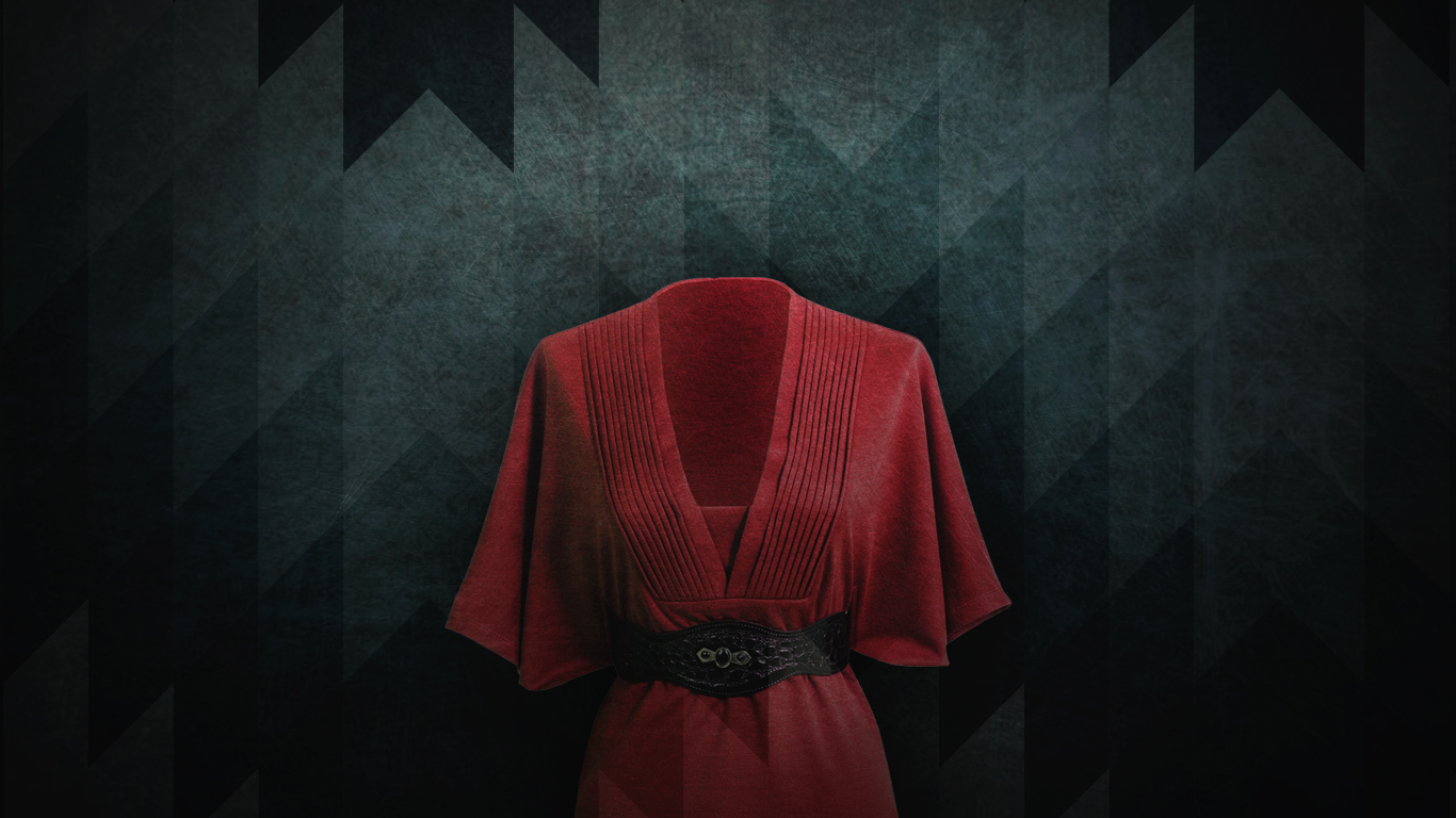 Une robe rouge pour symboliser les femmes, les filles et les personnes LGBTQ2+ autochtones disparues et assassinées.