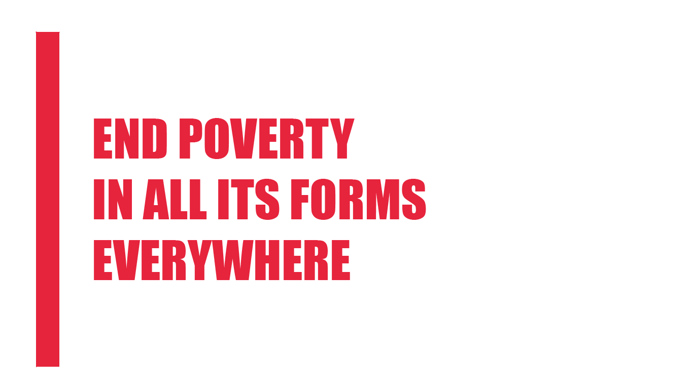 end poverty in all its forms everywhere