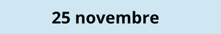 25 novembre