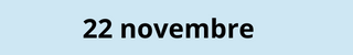 22 novembre