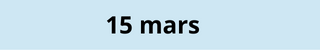 15 mars