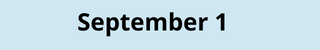 September 1