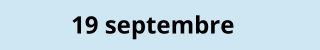 19 septembre