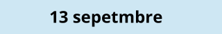 13 septembre