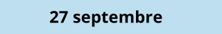27 septembre