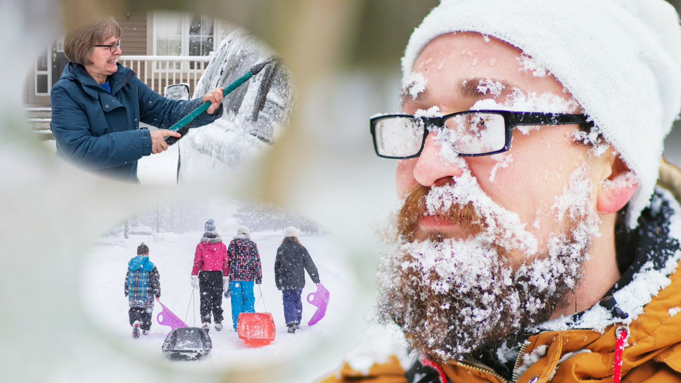 Let it snow, let it snow, oh no—snow!