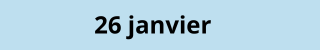 26 janvier