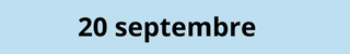 20 septembre