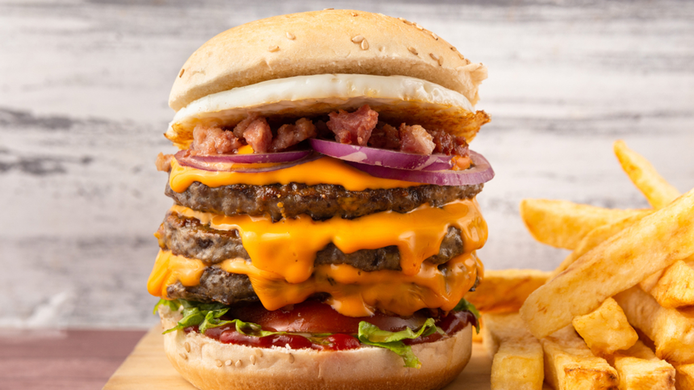 It takes two cows to make a cheeseburger, or none at all