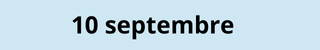 10 septembre