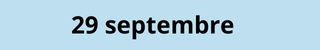 29 septembre