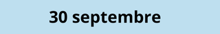 30 septembre