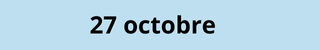 27 octobre