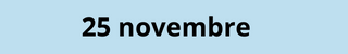 25 novembre