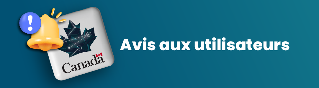 Avis aux utilisateurs