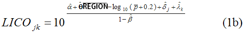 Equation 1b