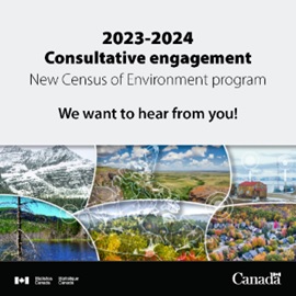 2023-2024 Consultative engagement: New Census of the Environment program. We want to hear from you!
