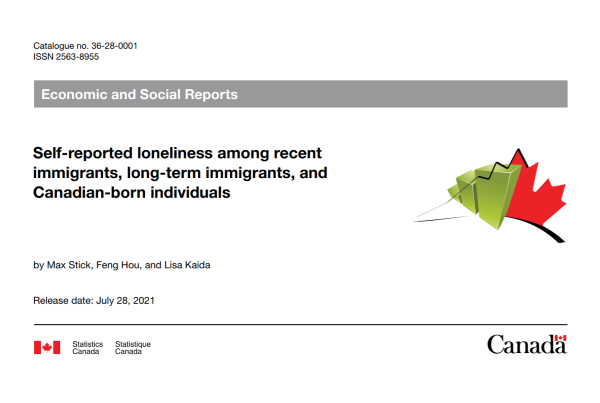 Self-reported loneliness among recent immigrants, long-term immigrants, and Canadian-born individuals