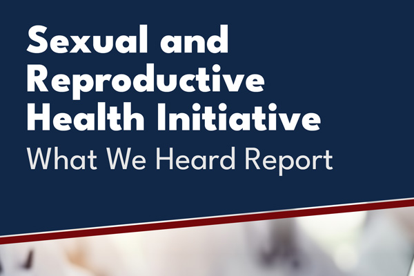 Public consultation report on the Sexual and Reproductive Health Initiative