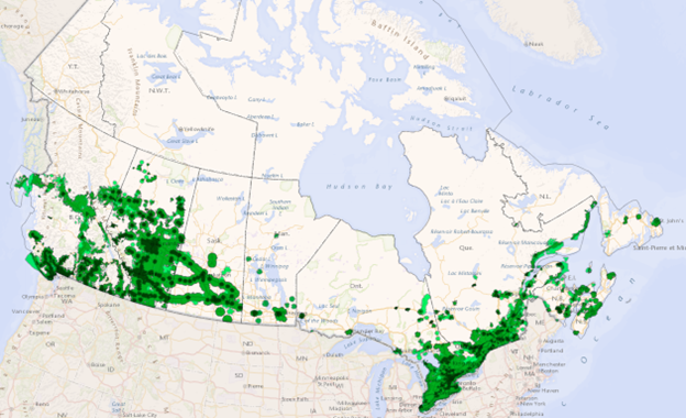 5G coverage map 
