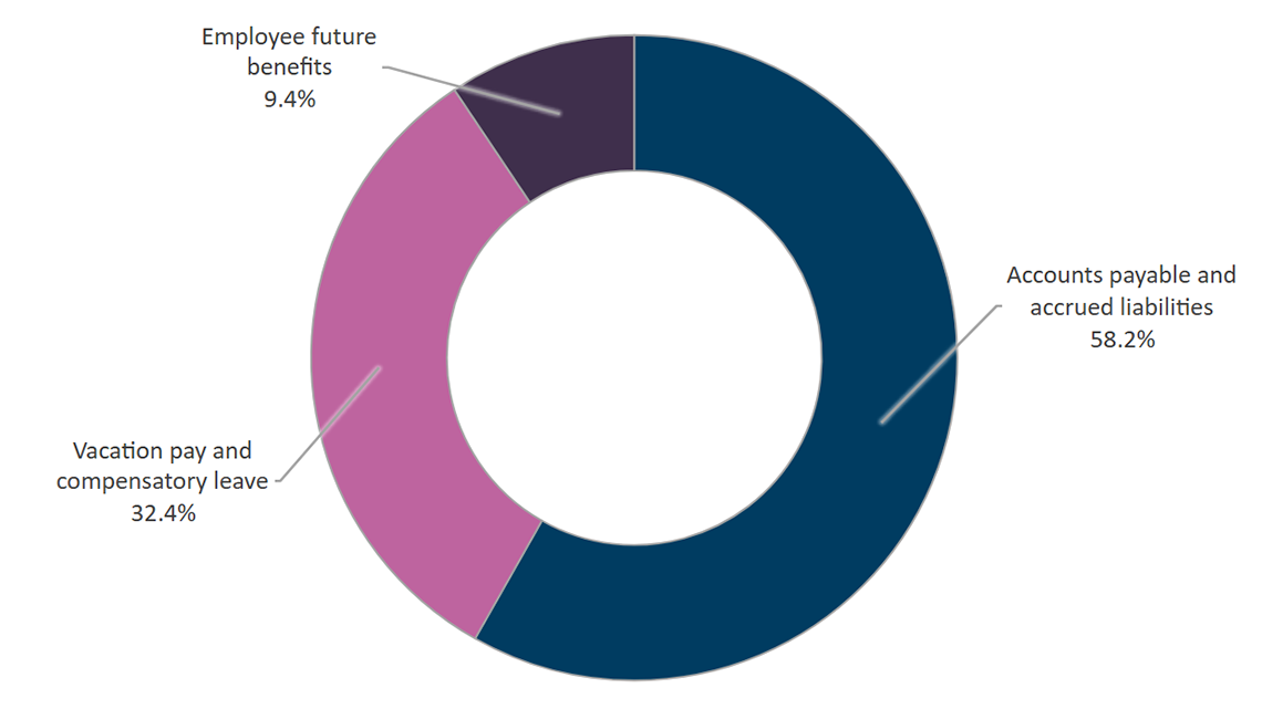 Graph 5: Liabilities by type 