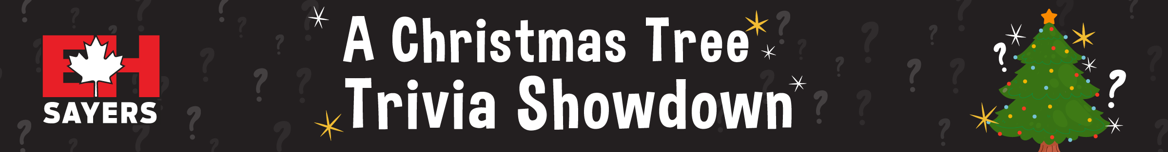 Eh Sayers Episode 29 - A Christmas Tree Trivia Showdown 