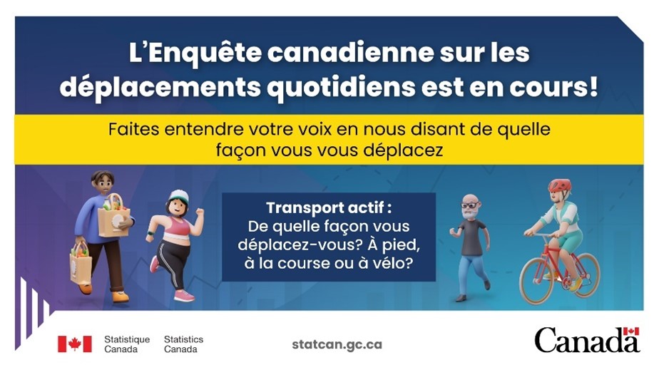 L'Enquête canadienne sur les déplacements quotidiens 