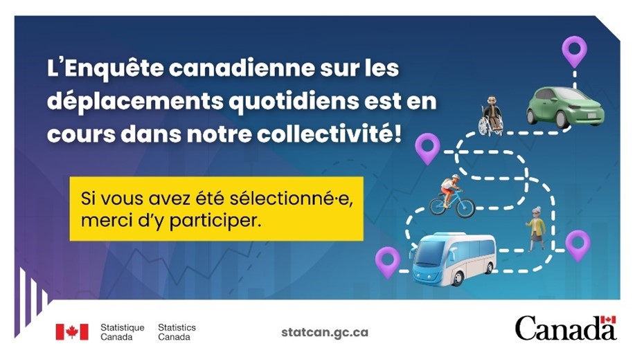 L'Enquête canadienne sur les déplacements quotidiens 