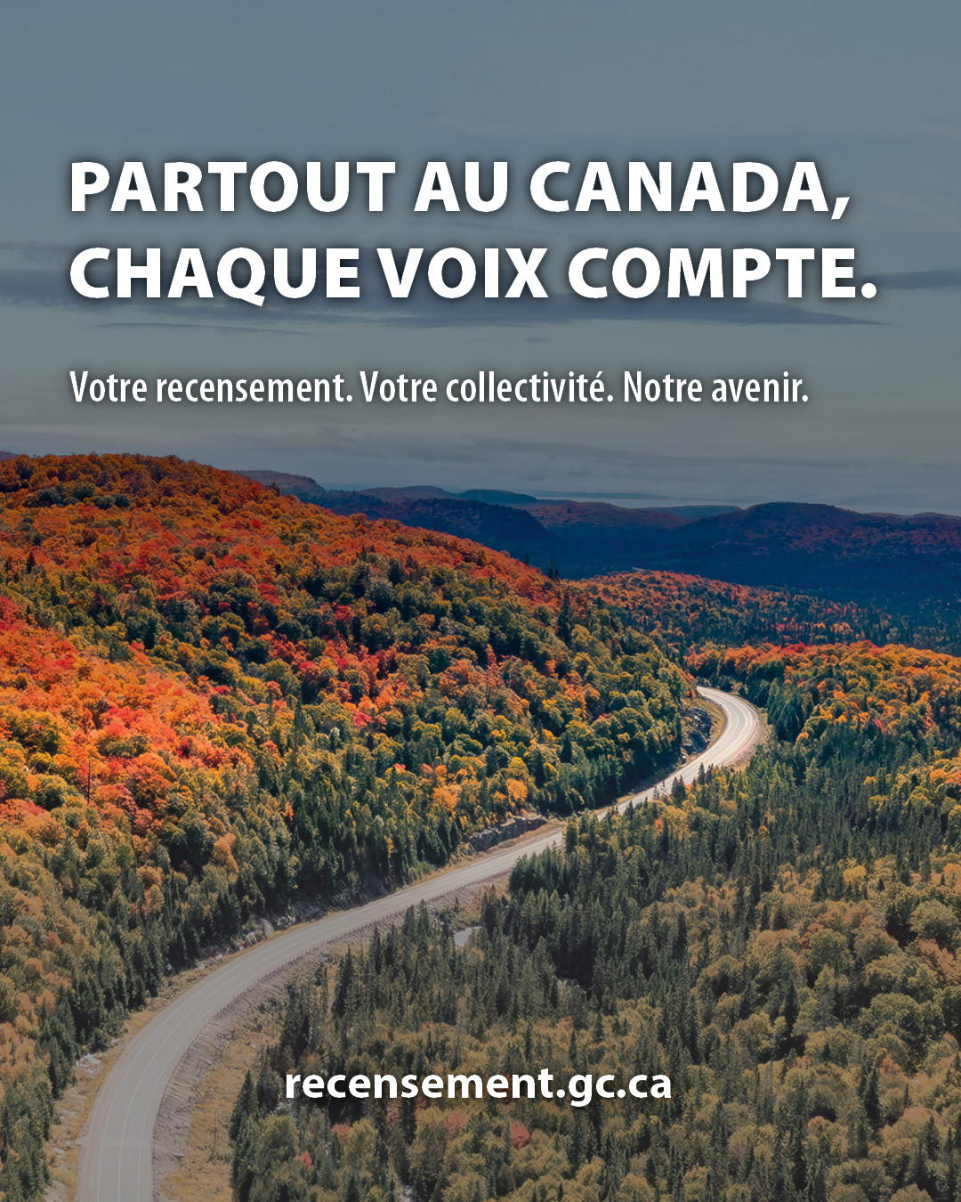 Vignette 4 : Partout au Canada, chaque voix compte. Votre recensement. Votre collectivité. Notre avenir. recensement.gc.ca 