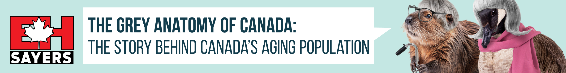 Eh Sayers Episode 32 - The Grey Anatomy of Canada: The story behind Canada’s aging population 