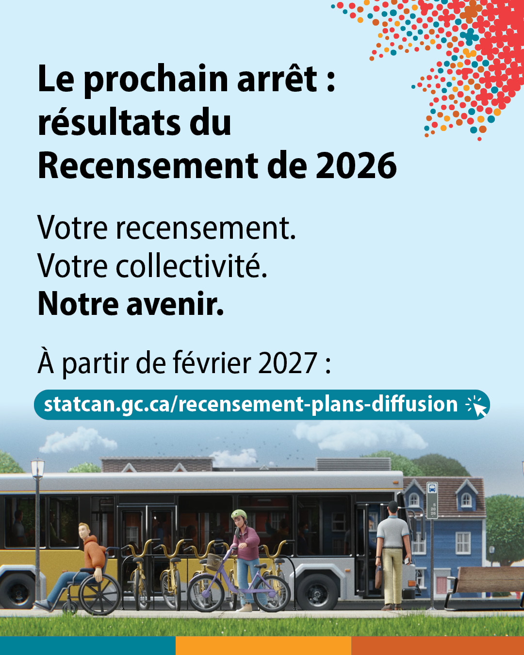 (Illustration d'une femme déposant du courrier dans une boîte aux lettres.) Il est encore temps de remplir votre questionnaire du recensement! Remplissez votre questionnaire en ligne dès aujourd'hui : recensement.gc.ca