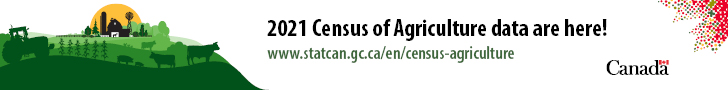 2021 Census of Agriculture data are here! - www.statcan.gc.ca/en/census-agriculture