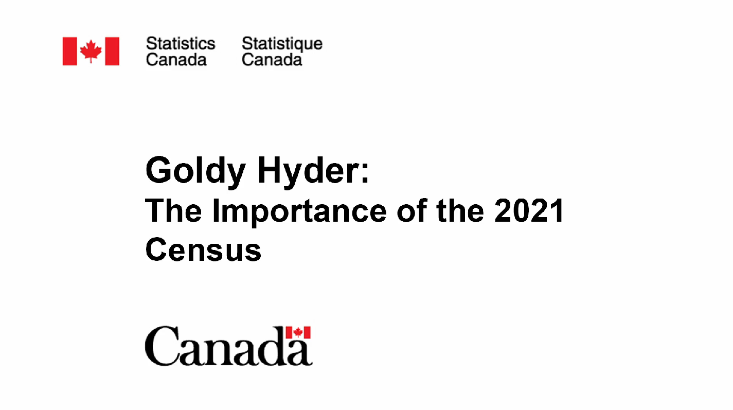 Video: Goldy Hyder: The Importance of the 2021 Census