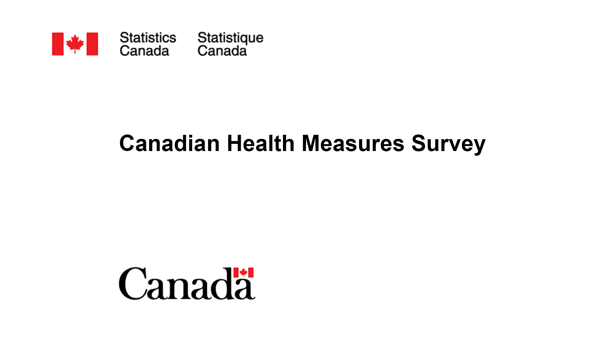 Canadian Health Measures Survey