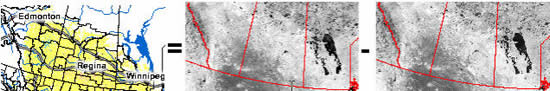 Example with week 34, 2009 AVHRR NDVI