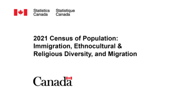 2021 Census of Population: Immigration, Ethnocultural & Religious Diversity, and Migration